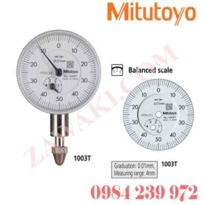1003T Đồng hồ so Mitutoyo 4 mm (1 mm)x0.01mm