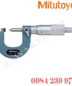 112-401 Panme đo ngoài cơ khí đầu nhọn Mitutoyo 0-25mm