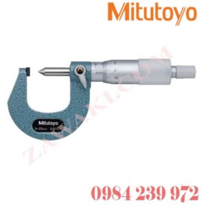 112-401 Panme đo ngoài cơ khí đầu nhọn Mitutoyo 0-25mm