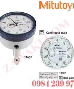 1160T Đồng hồ so Mitutoyo 5mm (1 mm)x0.01mm