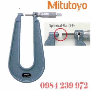 118-114 Panme đo ngoài cơ khí đo tấm Mitutoyo 0-25mm