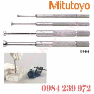 154-901 Thiết bị kiểm tra lỗ nhỏ 4 cái Mitutoyo 0.125-0.5in