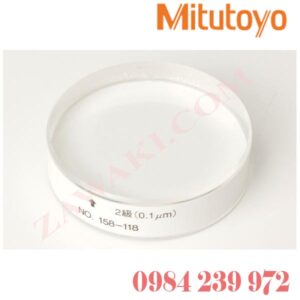 158-117 Bộ dưỡng kiểm tra độ phẳng 12 mm Mitutoyo