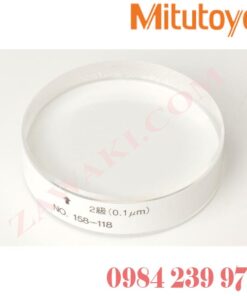 158-118 Bộ dưỡng kiểm tra độ phẳng 12 mm Mitutoyo