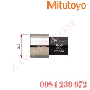 167-329 Trục chuẩn cho panme đầu chữ V 25mm Mitutoyo