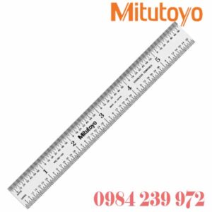 182-108 Thước lá thép Mitutoyo 6”/150mm