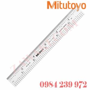 182-163 Thước lá Mitutoyo 24 in