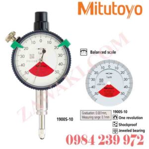 1900S-10 Đồng hồ so Mitutoyo 0.1mm (0.14 mm)