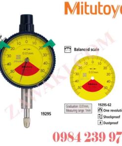 1929S-62 Đồng hồ so Mitutoyo 1mm (1.4 mm)x0.01mm