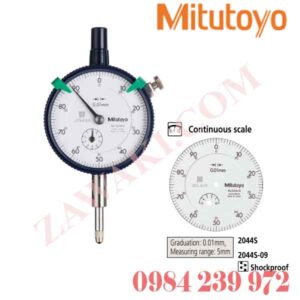 2044S Đồng hồ so Mitutoyo 5mmx0.01mm