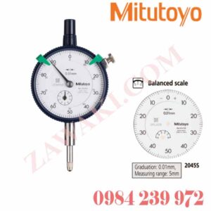 2045S Đồng hồ so Mitutoyo 5mmx0.01mm