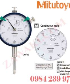 2052S-19 Đồng hồ so Mitutoyo 30 mm (1 mm)x0.01mm