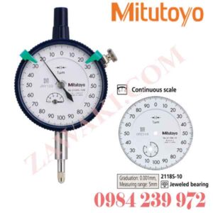 2118S-10 Đồng hồ so Mitutoyo 5mmx0.001mm