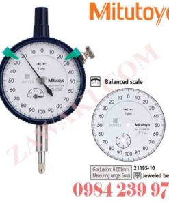 2119S-10 Đồng hồ so Mitutoyo 5mmx0.01mm