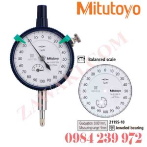 2119S-10 Đồng hồ so Mitutoyo 5mmx0.01mm