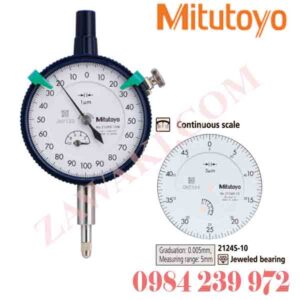 2124S-10 Đồng hồ so Mitutoyo 5mmx0.005mm