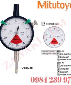 2900S-10 Đồng hồ so Mitutoyo 0.08 mm (0.1 mm)x0.01mm