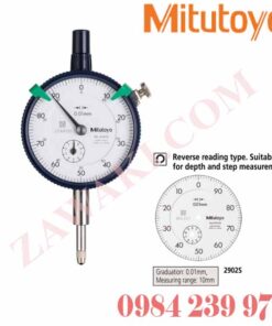 2902S Đồng hồ so Mitutoyo 10mmx0.01mm