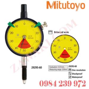 2929S-60 Đồng hồ so Mitutoyo 0.8 mm (1 mm)x0.01mm