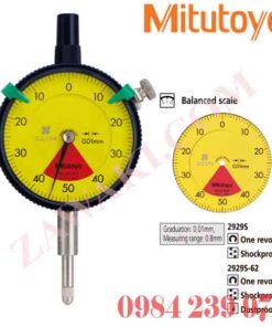 2929S Đồng hồ so Mitutoyo 0.8mm (1 mm)x0.01mm