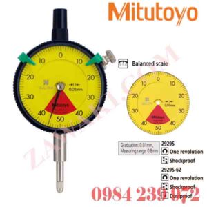 2929S Đồng hồ so Mitutoyo 0.8mm (1 mm)x0.01mm