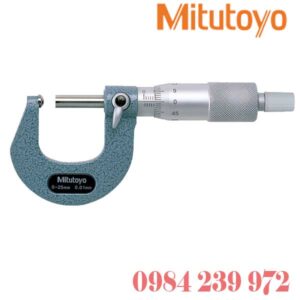 295-115 Panme đo ngoài cơ khí đo ống Mitutoyo 0-25mm