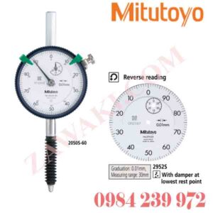 2952S Đồng hồ so Mitutoyo 30 mm (1 mm)