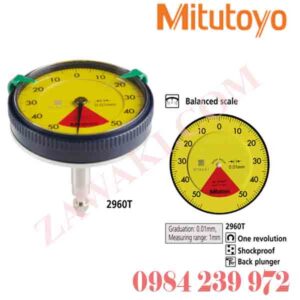 2960T Đồng hồ so Mitutoyo 1mm (1.27 mm)x0.01mm