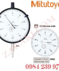 3046S Đồng hồ so Mitutoyo 10 mm (1 mm)x0.01mm