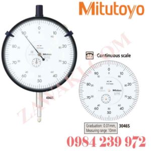 3046S Đồng hồ so Mitutoyo 10 mm (1 mm)x0.01mm
