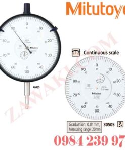 3050S Đồng hồ so Mitutoyo 20 mm (1 mm)