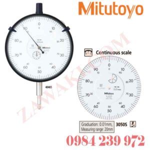 3050S Đồng hồ so Mitutoyo 20 mm (1 mm)