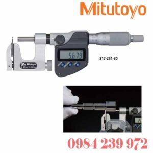 317-251-30 Panme đo ngoài điện tử đo ống Mitutoyo 0-25mm