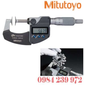 323-250-30 Panme đo ngoài điện tử đầu đĩa Mitutoyo 0-25mmx0.001mm