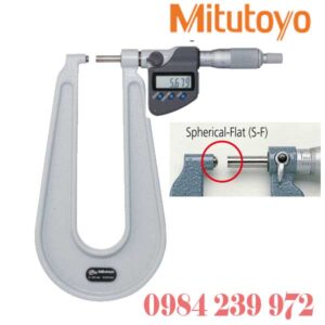 389-261-30 Panme đo ngoài điện tử đo tấm Mitutoyo 0-25mm
