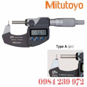 395-261-30 Panme đo ngoài điện tử đo ống Mitutoyo 0-25mm