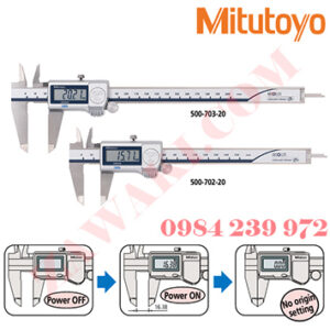 500-703-20 Thước cặp điện tử Mitutoyo 0-200mmx0.01mm IP67