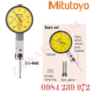 513-466-10E Đồng hồ so chân gập Mitutoyo 0.5mmx0.01mm