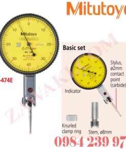 513-474-10E Đồng hồ so chân gập Mitutoyo 0.8mmx0.01mm