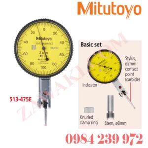 513-475-10E Đồng hồ so chân gập Mitutoyo 0.2mmx0.002mm