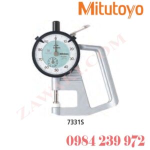 7331S Đồng hồ đo độ dày Mitutoyo 0-10mmx0.01mm