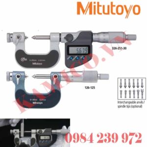 Panme đo ren Mitutoyo 126, 326