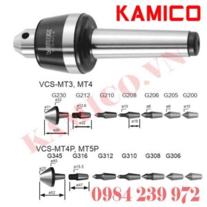 Đầu chống tâm cao tốc VSC Vertex