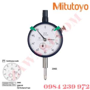 Đồng hồ so Mitutoyo 2046S (10mmx0.01)