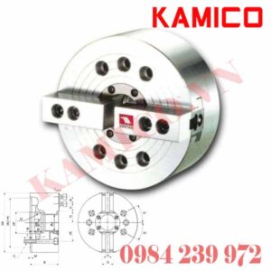 Mâm cặp thủy lực 2 chấu lỗ thông suốt NT Vertex