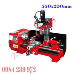 Máy tiện phay mini Trung Quốc 550x250mm
