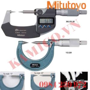 Panme đầu nhọn Mitutoyo 342, 142, 112