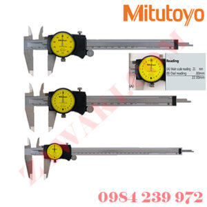 Thước cặp đồng hồ Mitutoyo 505-745 (0-300mmx0.02mm)