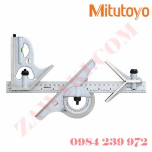 Thước đo góc vuông Mitutoyo 180-907B (300mm/0-12)