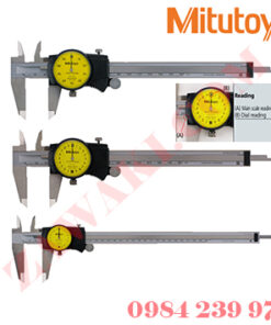 Thước kẹp đồng hồ Mitutoyo 505-731 (0-200mmx0.02mm)
